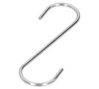 2 Pezzi Ganci a Forma S in Acciaio Inox, 13,5cm, Gancio per Mangiatoia per Uccelli o Piante, Multifunzione Gancio per mangiatoie per uccelli, fioriere, lanterne, campane a vento