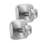 2 pezzi ganci a ventosa ganci in acciaio inossidabile per ghirlande antiruggine