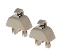 2 Pezzi Gancio A Clip Per Aletta Parasole Per Auto Per A6 C6 A3 A4 S4 S6 6RD857561Y20 6R0857561Y20 Clip Di Supporto Per Aletta Parasole Parasole Auto Parabrezza Interno(BEIGE)