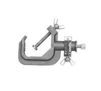 2 pezzi - Gancio da Teatro EUROLITE TH-90 Argento per Proiettori e Effetti Luce