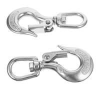 2 Pezzi Gancio di Sollevamento Americano in Acciaio Inox 304