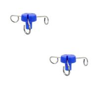 2 Pezzi Gancio per Supporto Flebo Verticale Rimovibile | Capacità Multi Gancio, per Tubi e Sacche, Uso Domestico o Clinico, Montaggio Rapido