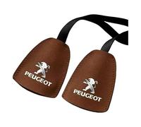 2 Pezzi Gancio Poggiatesta per Peugeot 206+ 5 Doors 2009 2010 2011 2012, Fissaggio Dedicato, Ganci per Borsa per Seggiolino Auto, Multifunzionale Gancio per Poggiatesta Auto,Brown1