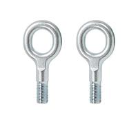 2 Pezzi,Gancio Traino Auto Anteriore 1348135080,Gancio Traino Per Auto Resistente,Per Occhiello Di Traino Per Impieghi Gravosi Resistente All'Usura Solido Per Veicolo