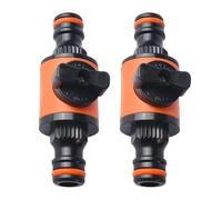 2 pezzi Gardena sistema di irrigazione, connettore per tubo da giardino, presa per acqua, tubo da 1/4", connettore per giardino, sistema di irrigazione