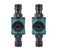 2 pezzi Gardena sistema di irrigazione, connettore per tubo da giardino, presa per acqua, tubo da 1/4", connettore per giardino, sistema di irrigazione