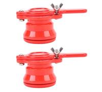2 pezzi Gate del, kit di raccolta del perdite a prova di plastica Extractor Honey Tocca per apicoltori Equipaggiamento di estrazione del (Rosso)