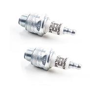 2 pezzi Genuine Briggs & Stratton 591868 Spark Plug Fits Champion RJ19LMC OEM