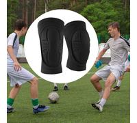 2 pezzi ginocchiere protettive antiscivolo per pallavolo, ciclismo, calcio