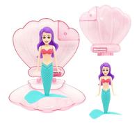 2 Pezzi Giocattolo per Piscina a Forma di Sirena,Sirene da Immersione,Sinkers per Piscina Giocattoli,con Conchiglie Rosa,per Addestramento Subacqueo