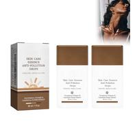 2 Pezzi Gocce Viso Autoabbronzanti Natural Bronzer, Gradual Tanning Milk, Self Tanner Cream, A Rapido Assorbimento, Azione Idratante, Idratazione & Nutrimento, Per un'Abbronzatura Naturale e Luminosa