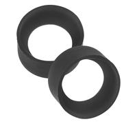 2 Pezzi Gomma Oculare per Microscopio 36-38mm, Nero, Protezione | Riduce Affaticamento e Blocca la Luce, per Osservazioni Lunghe e Ispezioni Tecniche su Oculari