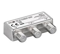 2 pezzi - Goobay DiSEqC 2.0 Commutatore 2 satelliti per 1 partecipante con protezione dalle intemperie