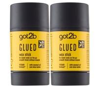2 pezzi Got2b Cera Per Capelli Glued Wax Stick 50 Gr