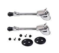 2 pezzi Grancassa Stabile Antiruggine 360 Gradi Regolabile Stand Gambe Piedi Strumenti Percussione Accessori