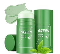 2 pezzi Green Mask Stick -maschera viso purificante, green tea deep cleanse mask- Riduce pori e punti neri -Con estratti naturali -Idratazione della Pelle