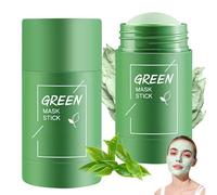 2 Pezzi Green Tea Mask Stick,Maschera al Tè Verde per Viso,Maschera Argilla Viso,Green Tea Punti Neri,Pulizia Profonda dei Pori,Regulate the Water and Oil Balance of the Skin,Ideale Regalo Compleanno