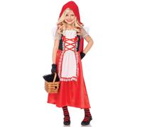 2 pezzi. Grembiule lungo di Cappuccetto Rosso