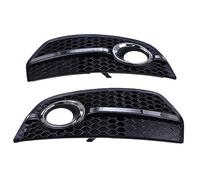 2 Pezzi Griglia Fendinebbia per Auto per Audi Q5 8R MK1 Pre-facelift 2008 2009 2010 2011 2012, Griglie Fendinebbia per Paraurti Anteriore Inferiore Auto Copertura del Telaio del Fendinebbia Auto