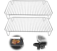 2 Pezzi Griglia per Ninja Woodfire, Acciaio Inossidabile Supporto per Griglia Barbecue Compatibile con Ninja Woodfire e Affumicatore Barbecue Campeggio Picnic Accessori per Griglia