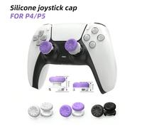 2 pezzi Grip in silicone per pollice per P5/P4, per coperture joystick booster P5, accessori per controller di gioco, coppia di coperture rocker compatibili con controller di gioco P4/P5, stick analog