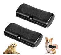 2 pezzi Groomify Pet Care Brush,Spazzola per Gatti e cani, per Tutti i Tipi di Pelo,Denti in Acciaio Inossidabile,Cardatore per Cani
