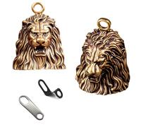 2 pezzi Guardian Bell moto GlöCkchen Guardian Biker Bell Campana Moto Campana Moto Campanello Gancio Gancio Moto Moto (BronzelöWe)