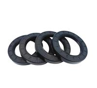 2 Pezzi Guarnizione dell'olio 95mm x 145mm x 10mm, TC Doppio Labbro con Molla, Nero