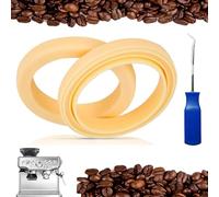 2 Pezzi Guarnizione Macchina Caffe,Con Gancio a 135 Gradi, per Sage The Barista Express BES875UK SES875BKS SES875BTR2GUK1 Macchina Caffè Espresso,Anello a Vapore Senza Guarnizione in Silicone BPA