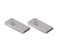 2 Pezzi Guida Magnetica per Cucire in Metallo Argento per Linee Dritte | Controllo Stabile del Margine, Magneti Integrati, per Macchine a Piano, Cuciture Decorative Precise