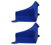 2 Pezzi Guida Tubo Flessibile per Ruote Auto, Blocco PP Blu | Lavaggio a Pressione, Installazione Rapida, Protegge da Attrito e Usura, Mantiene L'ordine del Tubo