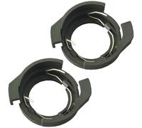 2 pezzi H7 HI HI Auto LED CLAPPER CLIP Adattatore Adattatore, Porta del supporto per adattatore per auto in metallo portatile, lampadina a LED per accessori per auto