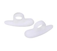 2 pezzi Hammer Toe Cuscino Silicone Protector Correttore Raddrizzatore Guardia Metallo Piegare Indietro Clip Morsetti di Carta Molla Clip Morsetti Raccoglitore Pinze Mollette Graffette