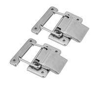 2 pezzi hardware in acciaio inossidabile armadio scatola serratura a molla chiusura a scatto cerniera cerniera hasp serratura per mobili per armadietti a barilotto attrezzature