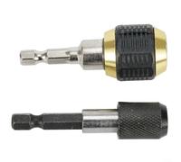 2 pezzi Hex Shank Drill Chuck Driver 60mm Quick Change Convertitore Adattatore Compatibile con Utensili Elettrici ed Estrattori a Vite
