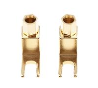2 pezzi hi-end Banana a Spade adattatore spina / cavo altoparlante