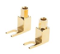 2 pezzi hi-end Banana a Spade adattatore spina / cavo altoparlante