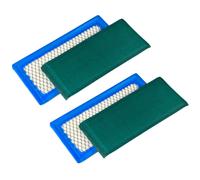 2 Pezzi HQRP Filtro Aria Piatto Per Briggs & Stratton 710266 185400 187400