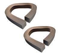 2-Pezzi HQRP Striscia Isolante In Schiuma Per A/C Dimensione 2 1/8"x2 1/8"x43"