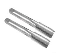 2 pezzi HSS 18 mm x 1,5 mm metrico cono e rubinetto set filettatura destra M18 x 1,5 mm per il taglio e la manutenzione del filo