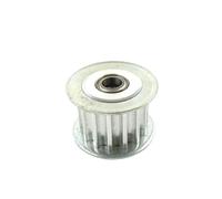 2 pezzi HTD 5M-15T Puleggia tenditrice 15 denti 3/4/5/6/7/8/9mm Foro folle Puleggia 16/21mm Larghezza cinghia Cuscinetto ruota(7mm,16mm)