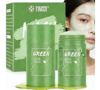 2 Pezzi Idratazione Maschera Stick, Maschera al Tè Verde, Green Mask Stick Schiarimento Della Pelle, Aiuta la tua Pulizia dei Pori, Adatto a Uomini e Donne di Tutti i Tipi di Pelle