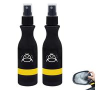 2 Pezzi Idrorepellente Vetri Auto (2x100ml), Trattamento per Parabrezza e Specchietti, Spray Anti Pioggia per Massima Visibilità alla Guida, Sigillante Vetri Auto Professionale