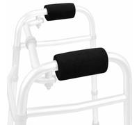 2 pezzi Imbottitura per stampelle,Cuscinetti per stampelle | Cuscinetti/imbottiture per stampelle,morbido poliestere,rilievi antiscivolo,per deambulatori,camminare e uso quotidiano