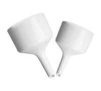 2 Pezzi Imbuto Filtrante da Laboratorio 100ml 60ml in Porcellana | Ricerca ed Esperimenti, Facile da Maneggiare, Versatile nel Trasferimento Liquidi, per Scienziati