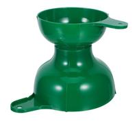 2 Pezzi Imbuto Largo in Plastica PP per Conserve e Bottiglie | Set Due Misure, Manico Ergonomico e Foro per Appendere, Verde, per Dispensa e Travasi Ordinati