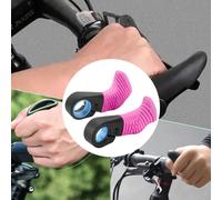 2 pezzi impugnature ergonomiche per poggiapolsi per manubrio bici adatte a