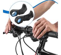 2 pezzi impugnature ergonomiche per poggiapolsi per manubrio bici adatte a