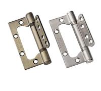2 pezzi in acciaio inossidabile 4" cerniera for porta di casa resistente apertura 270 gradi con viti(Stainless - 2PCS)