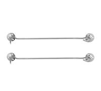 2 pezzi in acciaio inossidabile gancio gancio di blocco gancio vecchio stile